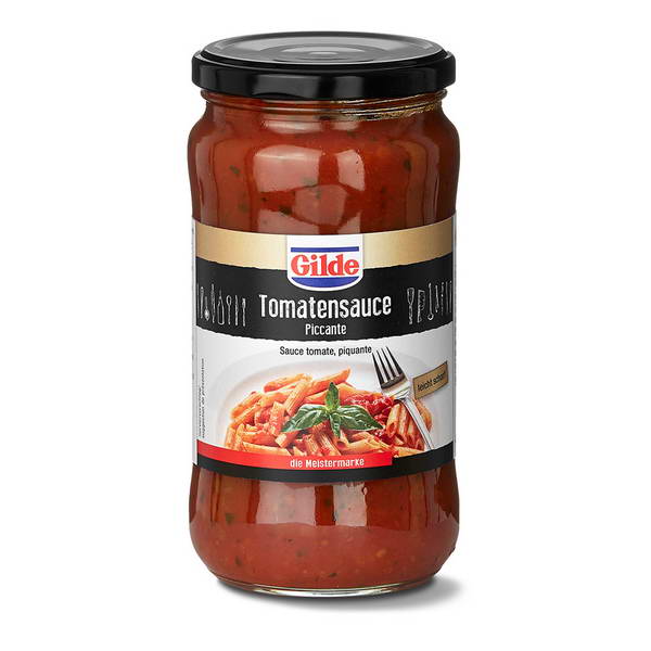 Gilde-Tomatensauce Piccante 12x490g
