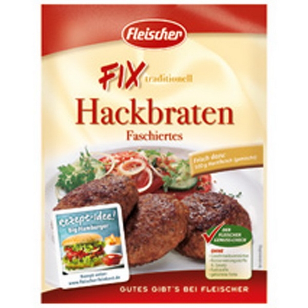 Fleischer-Fix für Hackbraten