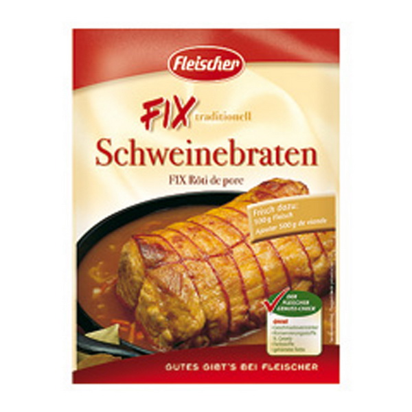 Fleischer-Fix für Schweinebraten