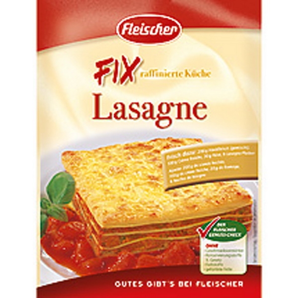Fleischer-Fix für Lasagne