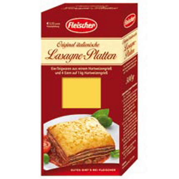 Fleischer Lasagne-Platten 500g