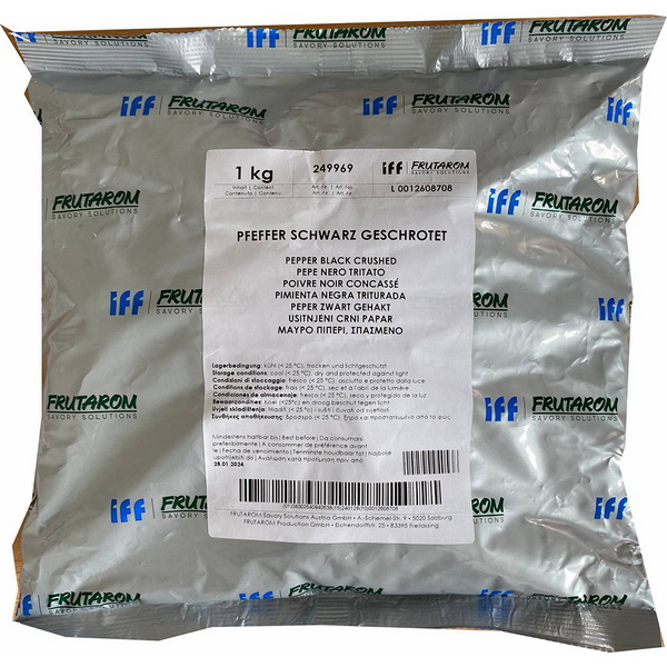 Wiberg-Pfeffer schwarz geschrotet 1kg