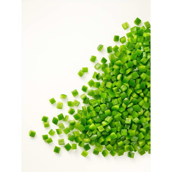 PAPRIKAWÜRFEL GRÜN 10KG TK
