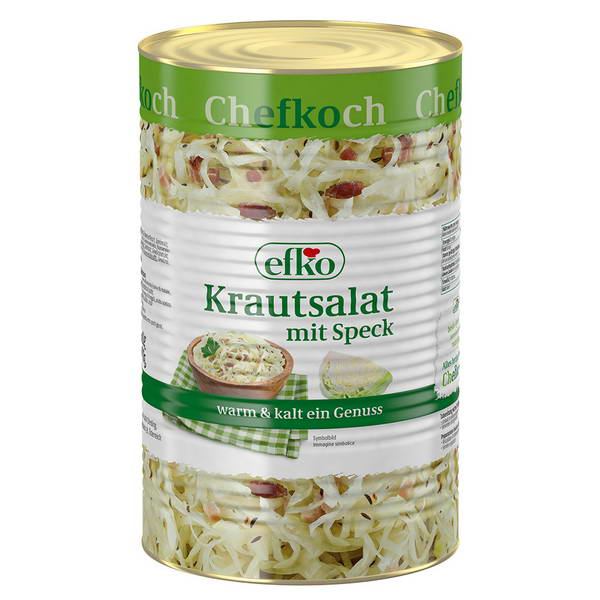 Kraut Salat mit Speck 5 l