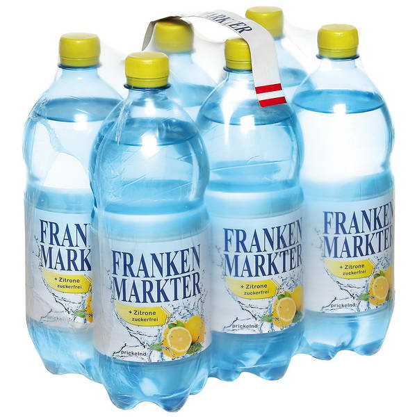 Frankenmarkter Erfrischungsgetränk Zitrone 1l Pet