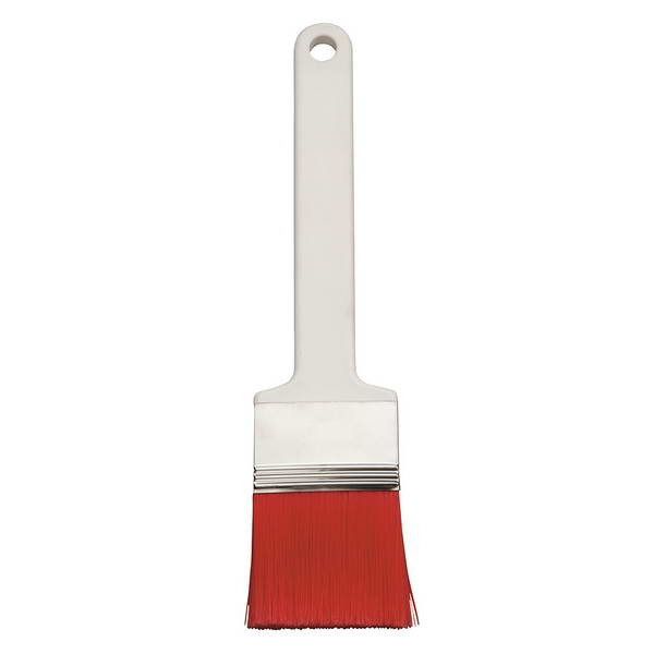 Flachpinsel rot gespitzt, Ø 0,22 mm weich