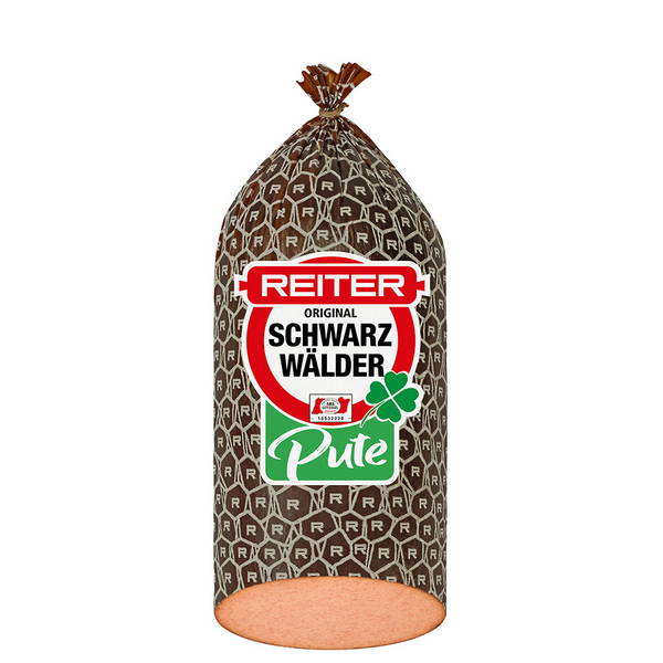 02205  Reiter Puten-Schwarzwälder, 1/2 Stücke