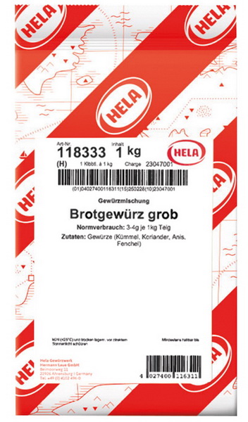 LAUE-BROTGEWÜRZ GROB