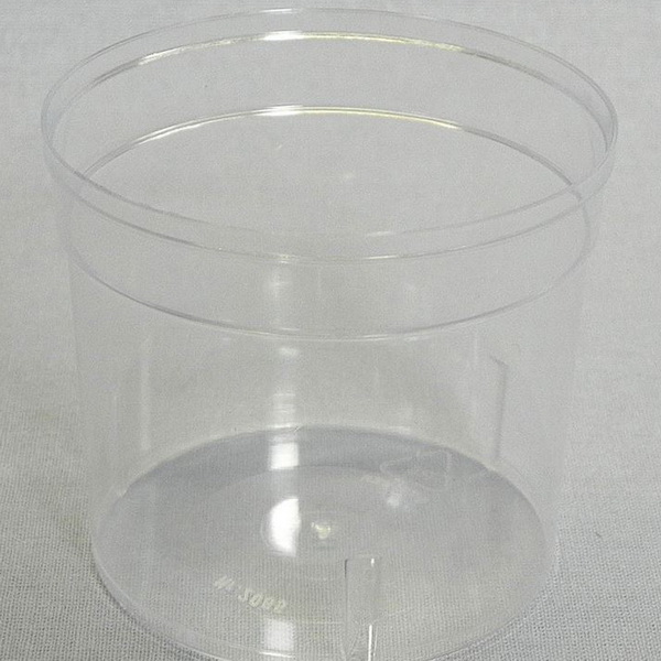 Becher glasklar 250g ohne Deckel