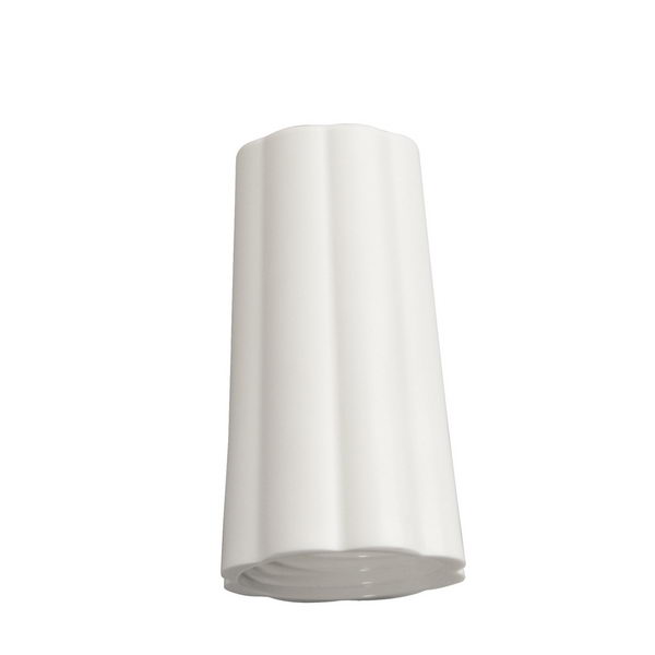 Überwurfmutter für alle Stiele mit Außen-Ø 25 mm weiß