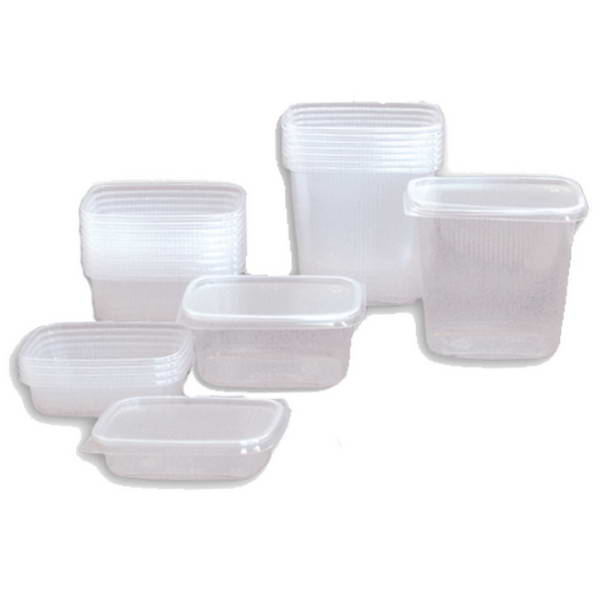 Becher eckig 250g NEU PP