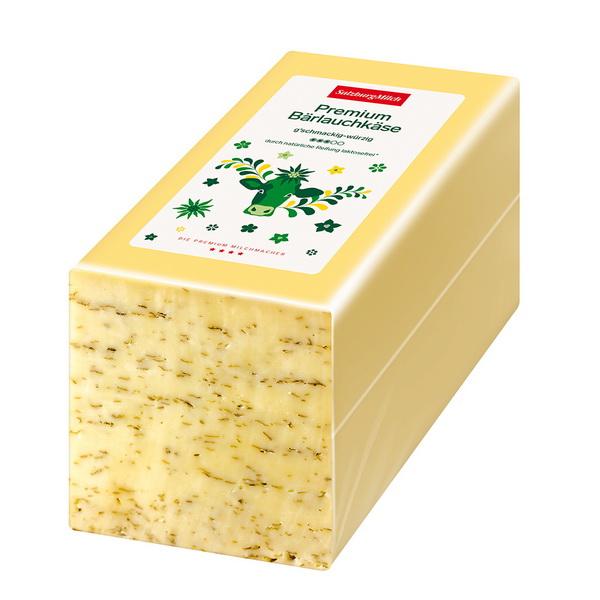 BÄRLAUCHKÄSE 45% 2,3 KG STANGE, 1/2 Stange,