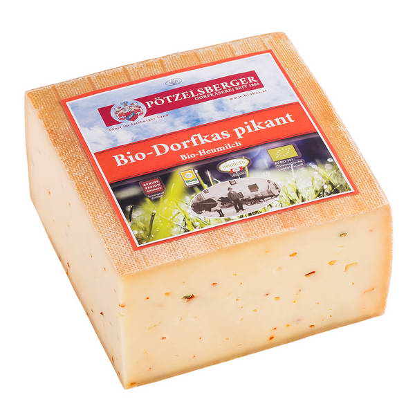 Pötzelsberger BIO-Dorfkas 50% mit Chili