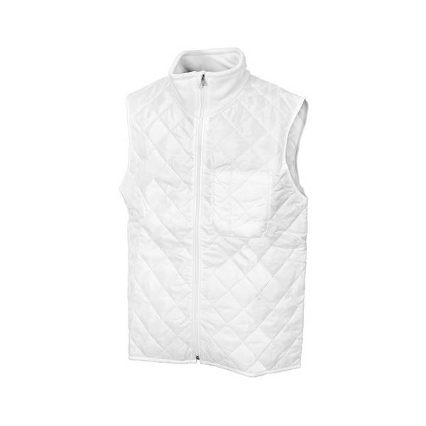 THERMOWESTE MIT FLEECEKRAGEN L weiss