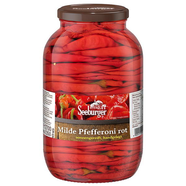 Pfefferoni mild rot 3400 ml