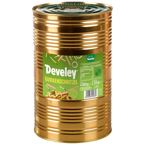 Develey Gurkenschnitzel 4250 ml