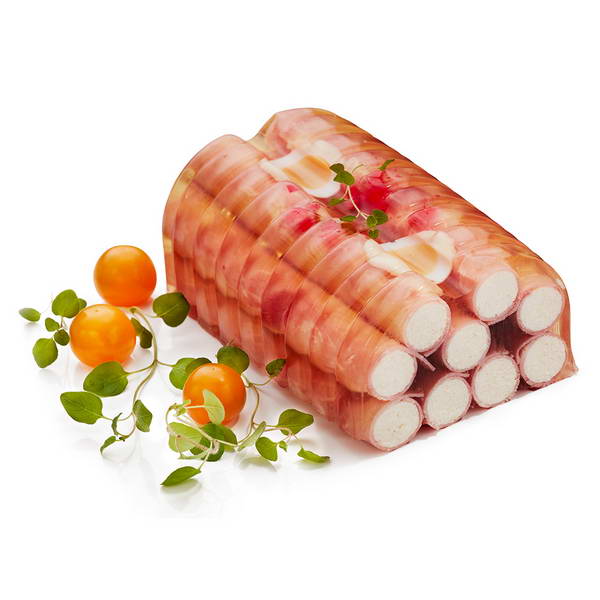 Schinkenröllchen in Aspik ca. 1,6 kg