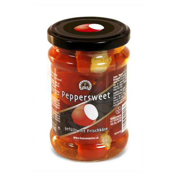 Käsemacher Peppersweet gefüllt mit Frischkäse 250/100g