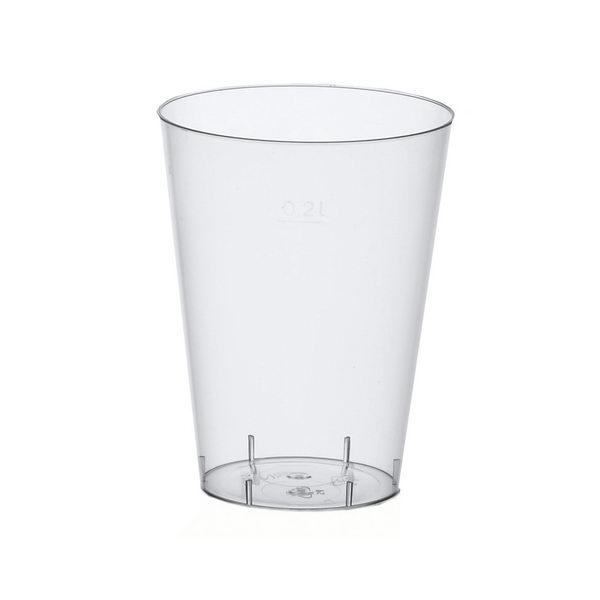 Trinkbecher glasklar 0,2 Liter
