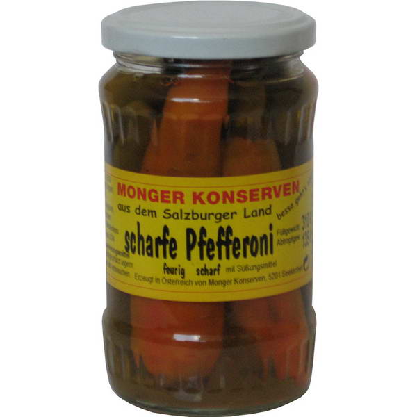 scharfe Pfefferoni 370 ml