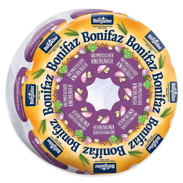 Bergader Bonifaz Knoblauch 70 % ca. 1,2 kg