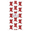 Papierfaltensäcke Weiß 1kg Roter Sack