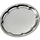 Stahl-Partyplatte rund