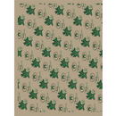 Grüner Sack Wickelpapier 1/4